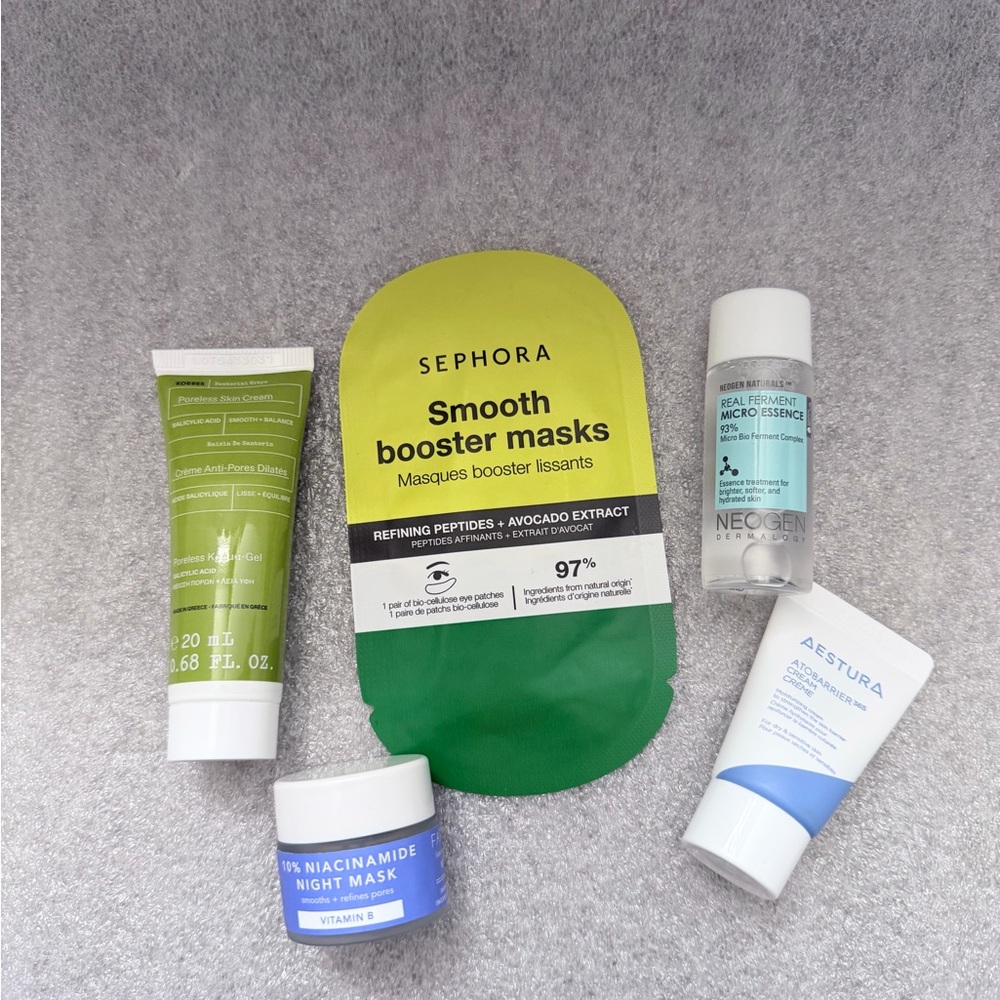 Travel Size Skincare Bundle + Sephora Eye Mask